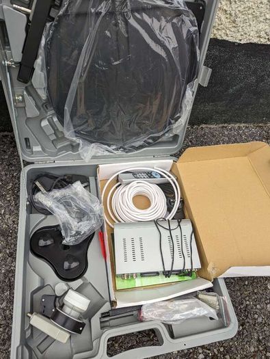 Digital Camping Satellite System