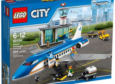 Lego City plane and airport