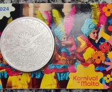 Malta 2.5 Euro Brilliant Uncirculated Coin 2024 - Malta Carnival