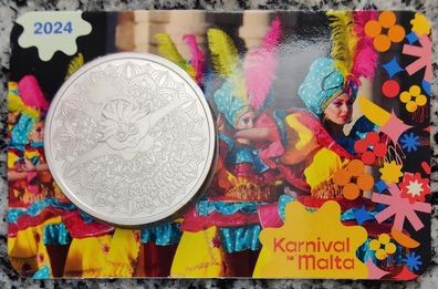 Malta 2.5 Euro Brilliant Uncirculated Coin 2024 - Malta Carnival