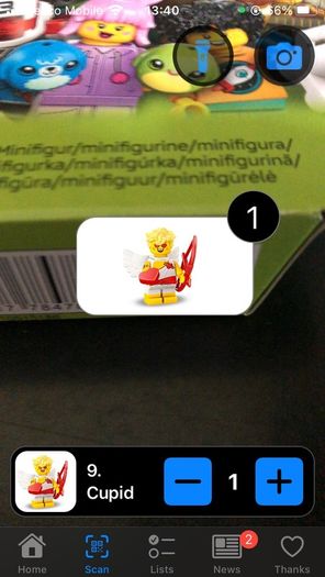 Lego Cupid 71048 Series 27 Minifigure CMF