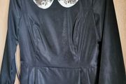 NEW - Savida Black Blouse UK 12