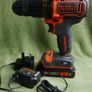 Black and Decker 18V Lithium-ion 2 Gear Hammer Drill  Charger, new Battery Image 2