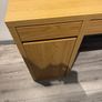 Modern Oak Computer Desk Image 2