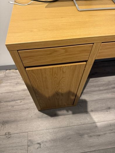 Modern Oak Computer Desk
