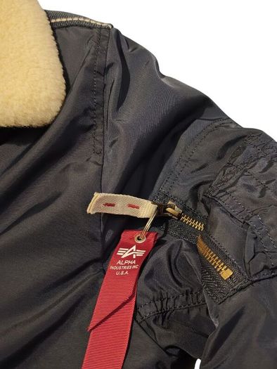 Alpha Industries Dark Blue Bomber Jacket