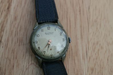 Vintage Buren Grand Prix Wristwatch Swiss Made- Manual Winding 1930 (in working order)