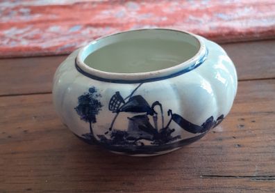 BOWL - Vase - Trinket Dish - Vintage Delft