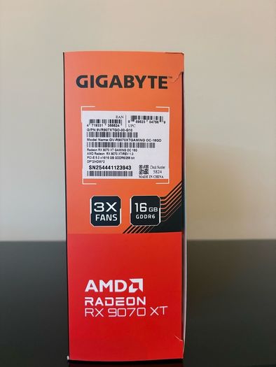 Radeon rx 9070xt from Gigabyte