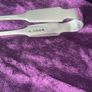 Irish Silver Sugar Tongs Image 5