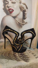 Black High Heels Size 41