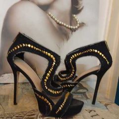 Black High Heels Size 41