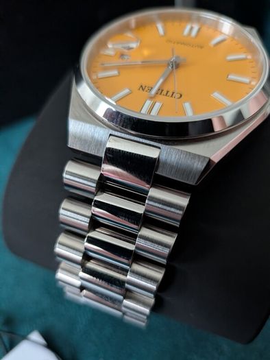 Citizen Tsuyosa 40mm Automatic Movement Watch Yellow