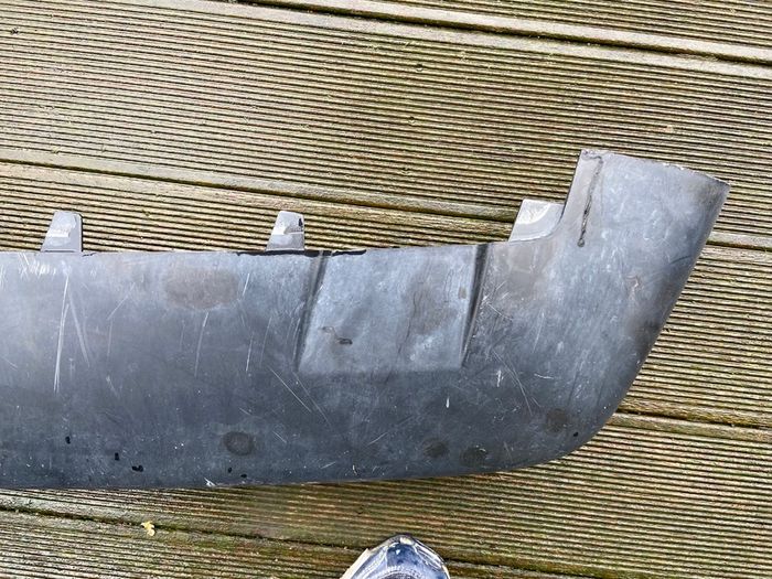 Original OEM 1986 BMW E30 Front Spoiler Lip Skid Apron and Engine Pan 51 71 1933 492.9 P
