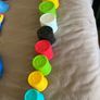 Toys for a younger Child. Stacking cups/ Camera / Lorry /Phones &Cot mobile. Image 6