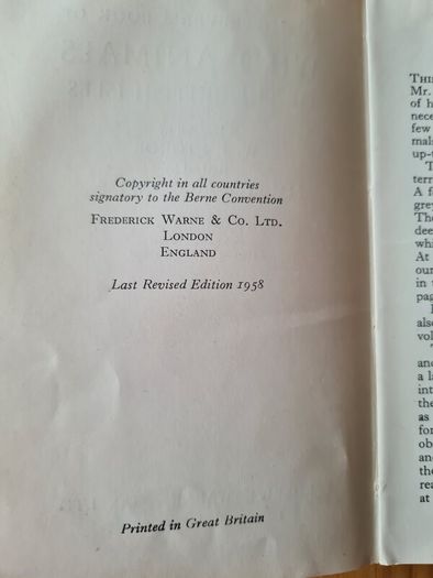 Observer's Book Of Wild Animals Of The British Isles.  Compiled By  W J Stoke.1.