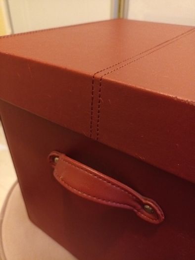 Red storage box