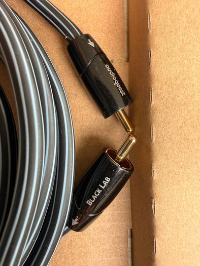 AudioQuest Black Lab (3 meter) subwoofer cable
