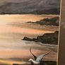 Original Painting , Watercolour by Helen Mulkerns (1996) - Galway Hooker at Sunset Image 6