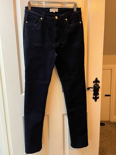 New Part Two Dark Navy Fine Corduroy Jeans - Size 38 / Size 12