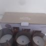 Candle Set/"Pure Decor" Glass Flicketing LED Candle Set (3) .. Reduced Image 5