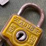 Vintage Abus mini lock Image 2
