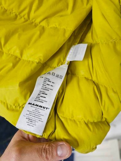 Vintage Mammut Quilted Down Jacket XL Hiking Mountaineering