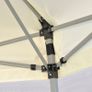 Hexagonal Pop-Up Marquee with 6 Sidewalls Cream White 3.6x3.1 m Image 3