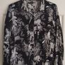 Blouse .. Black/White .. Size: 12 UK Image 6