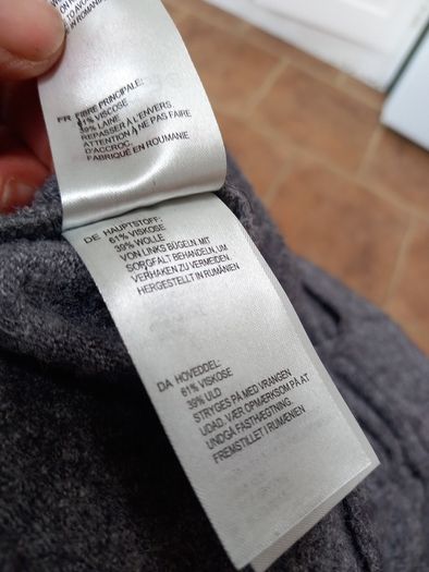 Grey Jacket 14 "White Stuff"