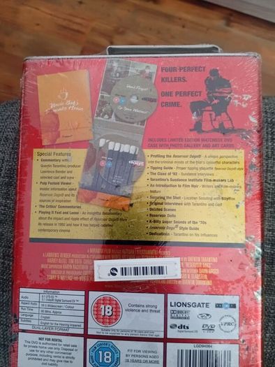 Unopened reservoir dogs petrol can