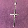 Italian made Crystal Rosary Beads Image 2