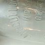 500 - J McCulloch and Sons Gerrardstown Vintage Clear Glass Cork Top Collectible Decorative Milk Bottle Image 3