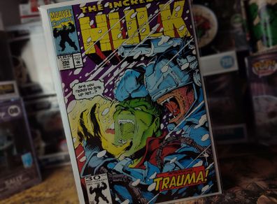 The Incredible Hulk ! Issue #394 ! 1st Appearance of Trauma ! 1992 ! by Marvel !