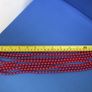 SALE!  2 Very Long Plastic Red and Purple Beaded Necklaces Image 5
