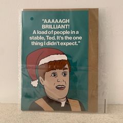 Father Ted Christmas Card