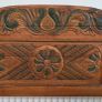 Extremely Rare Antique Javanese / Dutch Colonial Teak Daybed / Settee Bench Image 3