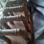 vintage copper letter rack Image 8