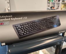 Kensington Qwerty Wired Black, Affordable & Reliable Design, With Spill Proof, Sealed Membrane Keys (New)