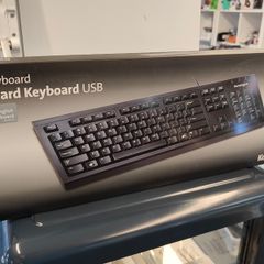 Kensington Qwerty Wired Black, Affordable & Reliable Design, With Spill Proof, Sealed Membrane Keys (New)