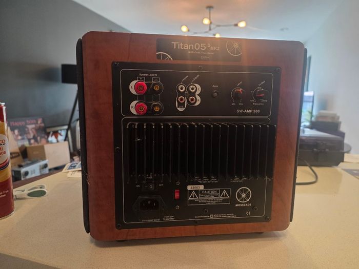 Mosscade Titan 05.3 MK2 Active Subwoofer (Cherry)