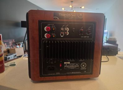 Mosscade Titan 05.3 MK2 Active Subwoofer (Cherry)