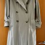 Trench Coat- Light Beige/Green Image 5