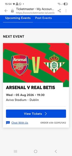 tickets to arsenal vs real betis