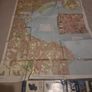 Vintage Ordinance Survey map of Dublin city(1984) Image 2