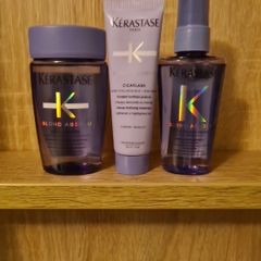 Kerastase blond absolu shampoo,  conditioner and oil