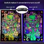 UV LED Black Light,395nm 100W Ultraviolet Floodlight IP66 (85V-265V AC)Waterproof UV Ultraviolet Light Outdoor LED Spotlights for Party,Disco,Garden,Bar,Christmas,Fishing,Aquarium with UK Plug (FREE SHIPPING) Image 3