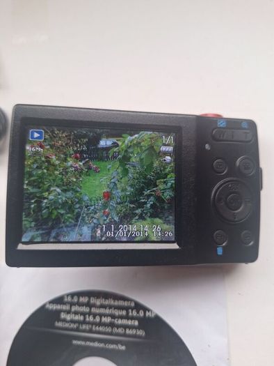 Medion 16MP Digital Camera  Red