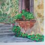 Sunlight on Terracotta Original Watercolour Image 4
