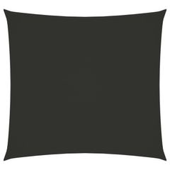 Sunshade Sail Oxford Fabric Square 7x7 m Anthracite